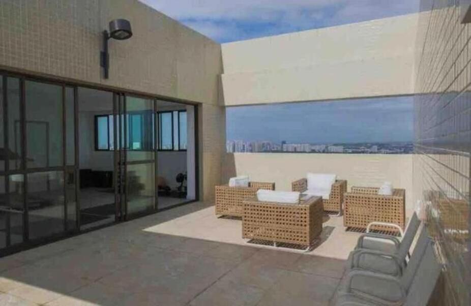 Flat Ao Lado Do Rio Mar No Edf Beach Class Excelsior Por Yolo ريسيفي المظهر الخارجي الصورة